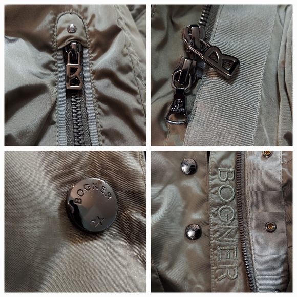 Bogner Hooded Fishtail Parka Utility Jacket - Picture 12 of 16